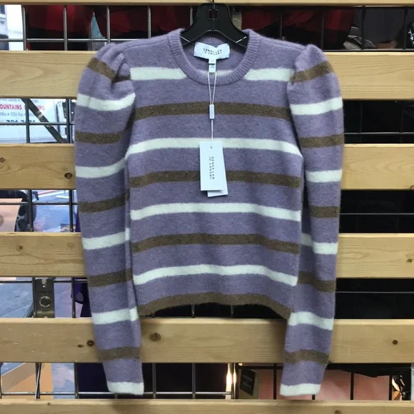 NWT,Derek Lam10Crosby
PuffSleeve Sweater,lavender - Picture 5 of 8